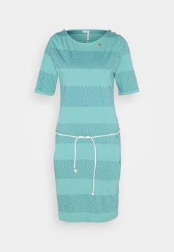 Ragwear Chego Long Sleeve - Jerseyjurk - Aqua 10 Ragwear Chego Long Sleeve - Jerseyjurk - Aqua -dress shop 08e9d4881b0a4371a4088d716669d053