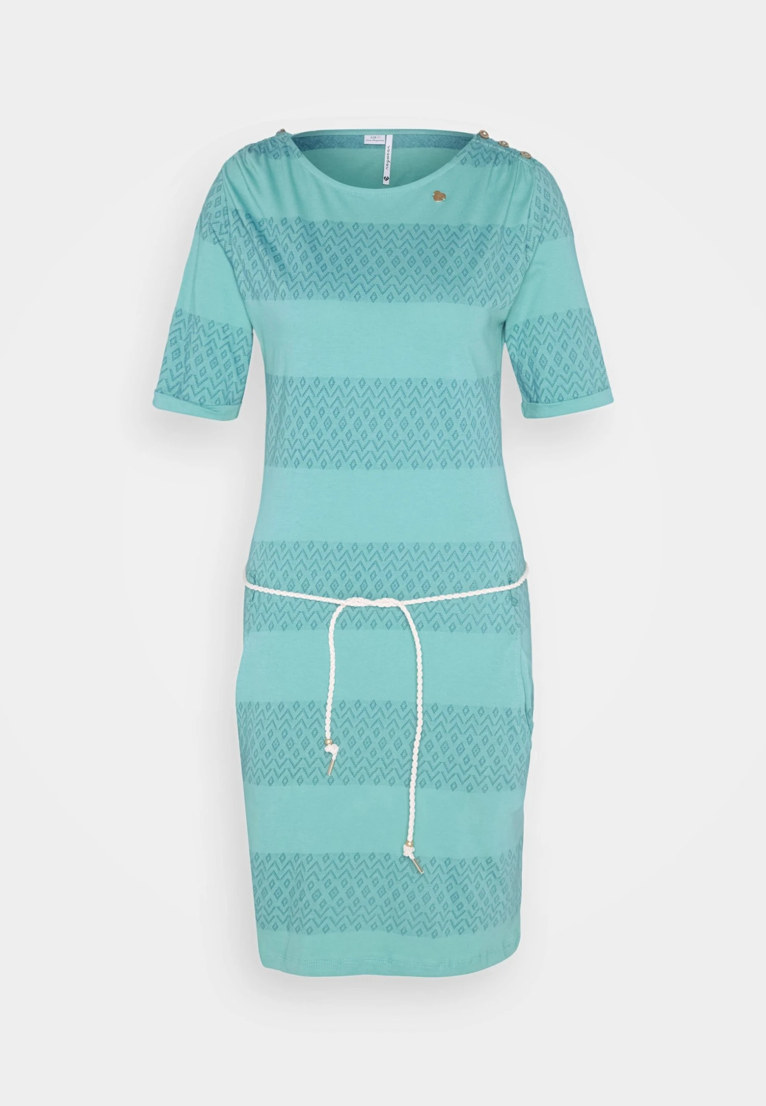 Ragwear Chego Long Sleeve - Jerseyjurk - Aqua 5 Ragwear Chego Long Sleeve - Jerseyjurk - Aqua - Afbeelding 5