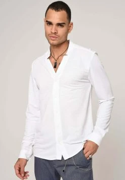 Antioch Long Sleeve- Overhemd - White