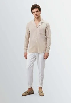 Antioch Long Sleeve - Overhemd - Beige