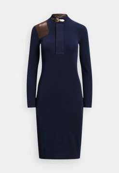 Lauren Ralph Lauren Alzena Long Sleeve Day Dress - Jerseyjurk -Navy 8 Lauren Ralph Lauren Alzena Long Sleeve Day Dress - Jerseyjurk -Navy -dress shop 0e5af692b9f04249a4109459d2280952
