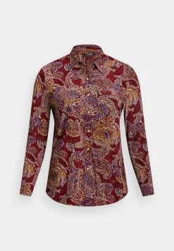 Corwin Long Sleeve - Overhemdblouse - Burgundy Multi -dress shop 10560a7795a041ac94e06bd0f519863f
