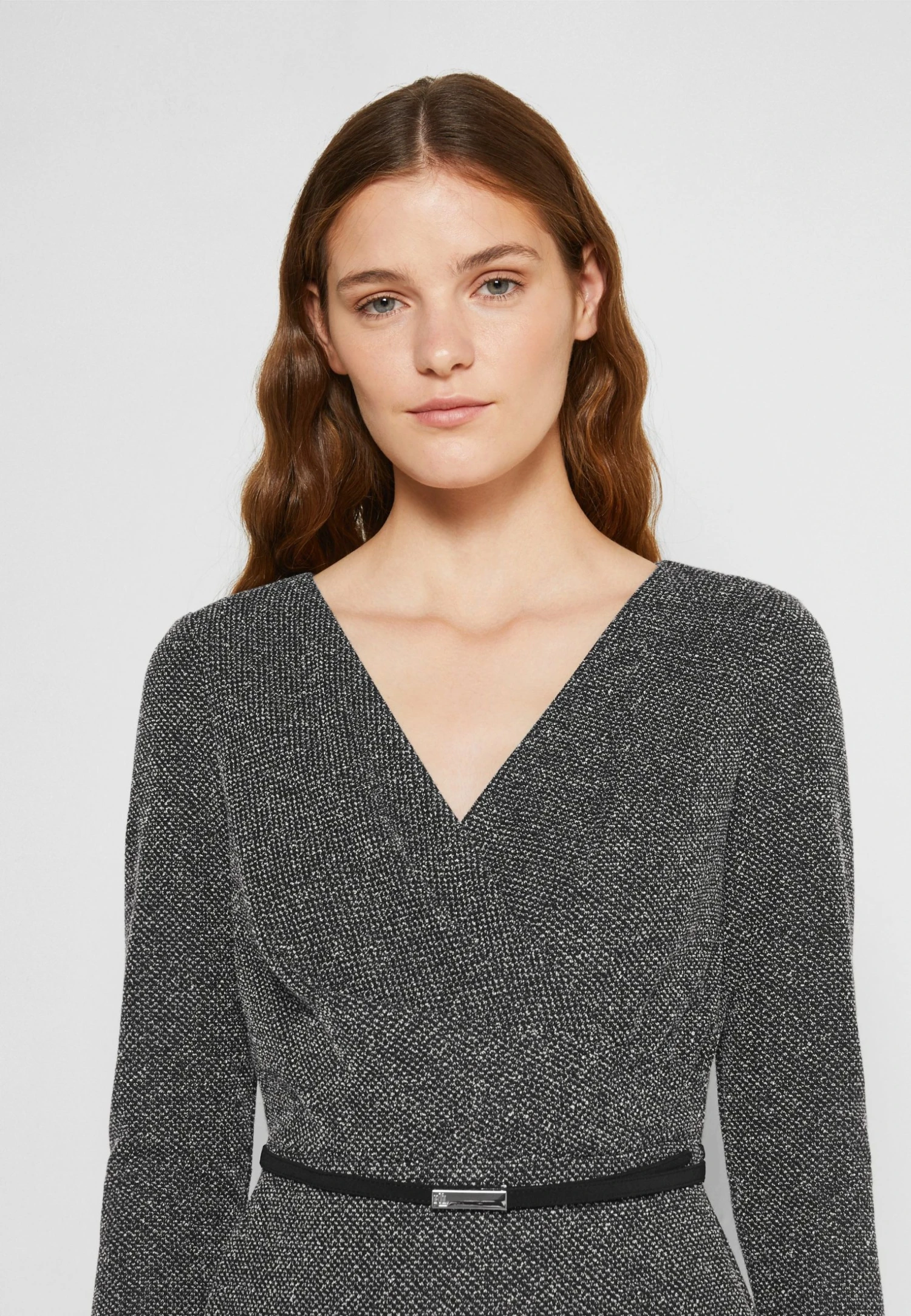 Lauren Ralph Lauren Banon Long Sleeve Dress - Etui-Jurk - Black/Ivory Marl 5 Lauren Ralph Lauren Banon Long Sleeve Dress - Etui-Jurk - Black/Ivory Marl - Afbeelding 5