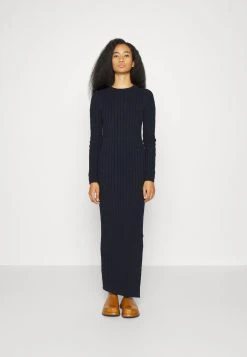 Filippa K Long Sleeve Dress - Gebreide Jurk - Navy 10 Filippa K Long Sleeve Dress - Gebreide Jurk - Navy -dress shop 17b326ba8cd043e9873c750c6596edde