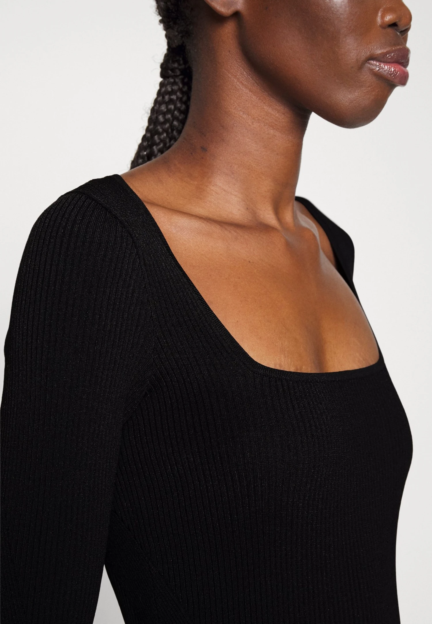 Rag & Bone Asher Long Sleeve Dress - Etui-Jurk - Black 6 Rag & Bone Asher Long Sleeve Dress - Etui-Jurk - Black - Afbeelding 6