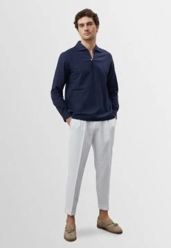 Antioch Long Sleeve - Poloshirt - Navy -dress shop 18bfa85b41874e918cd9e890bb70439e