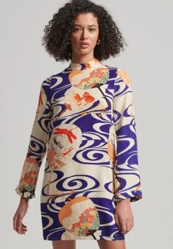 Superdry Long Sleeve - Jurk - Ryusui