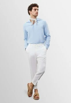 Antioch Long Sleeve - Poloshirt - Baby Blue -dress shop 2007440dd66a4af589e312b6fcf28b1f