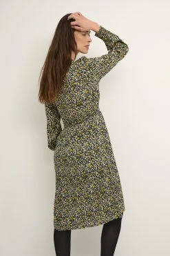 Kaffe Bpcora Elastic Long Sleeve Dress - Blousejurk - Multicoloured -dress shop 205497443e3042ff9e5a67838cc35090