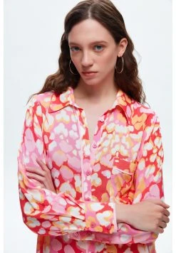 AdL Long Sleeve Patterned- Overhemdblouse - Printed Red -dress shop 2424752adf03453b98d9ee56b9aa5d60