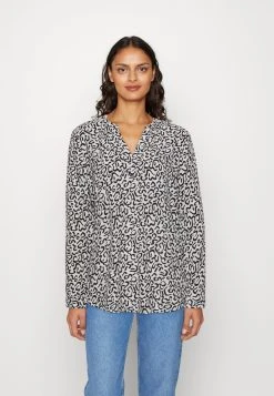 ESPRIT Print Long Sleeve- Blouse - White