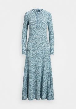Polo Ralph Lauren Long Sleeve Day Dress - Jurk - Navy Floral -dress shop 272ab2c420aa47589e6c2a1e5ca94e4c