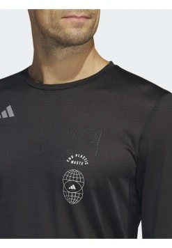 ADIDAS PERFORMANCE Run For The Oceans Long Sleeve- Longsleeve - Black -dress shop 2a306a76ca2e45d8bb210363a6ac20c8