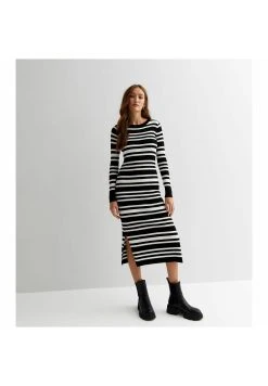 New Look Long Sleeve - Etui-Jurk - Black Pattern