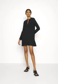 Filippa K Long Sleeve Dress - Jurk - Black -dress shop 2bcd19955f8d4a48afcce0682a8d2150