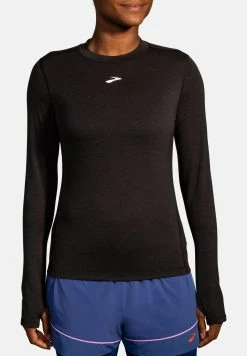 BROOKS High Point Long Sleeve - Longsleeve - Black