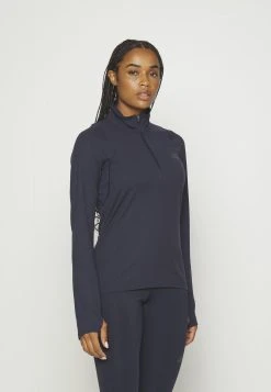 ADIDAS PERFORMANCE Fast Half-Zip Long Sleeve - Longsleeve - Legend Ink