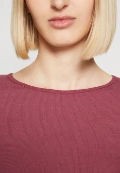 COTTON ON The One Organic Crew Long Sleeve - Longsleeve - Dark Plum -dress shop 3a67a4f16f9f412fa352b7c5891dbd55