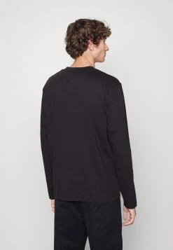 Marc O'Polo DENIM Long Sleeve Chest Pocket Relaxed Fit - Longsleeve - Black -dress shop 4069eae7912c40a7af9328b22c75246c