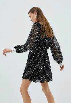 Koton Long Sleeve - Blousejurk - Black 7 Koton Long Sleeve - Blousejurk - Black -dress shop 41b3c846d9574f1492b72b74b075fef5