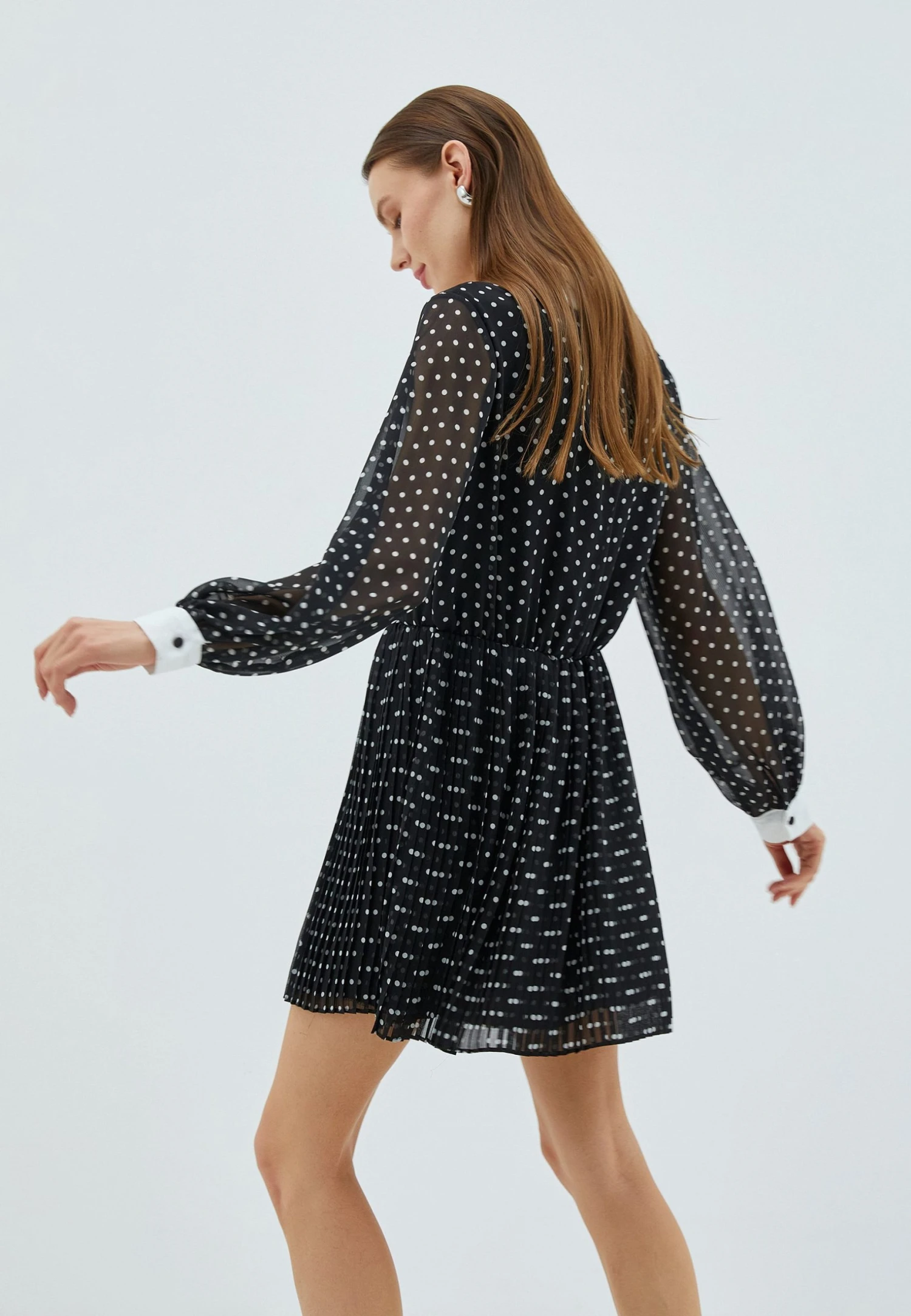 Koton Long Sleeve - Blousejurk - Black 4 Koton Long Sleeve - Blousejurk - Black - Afbeelding 4