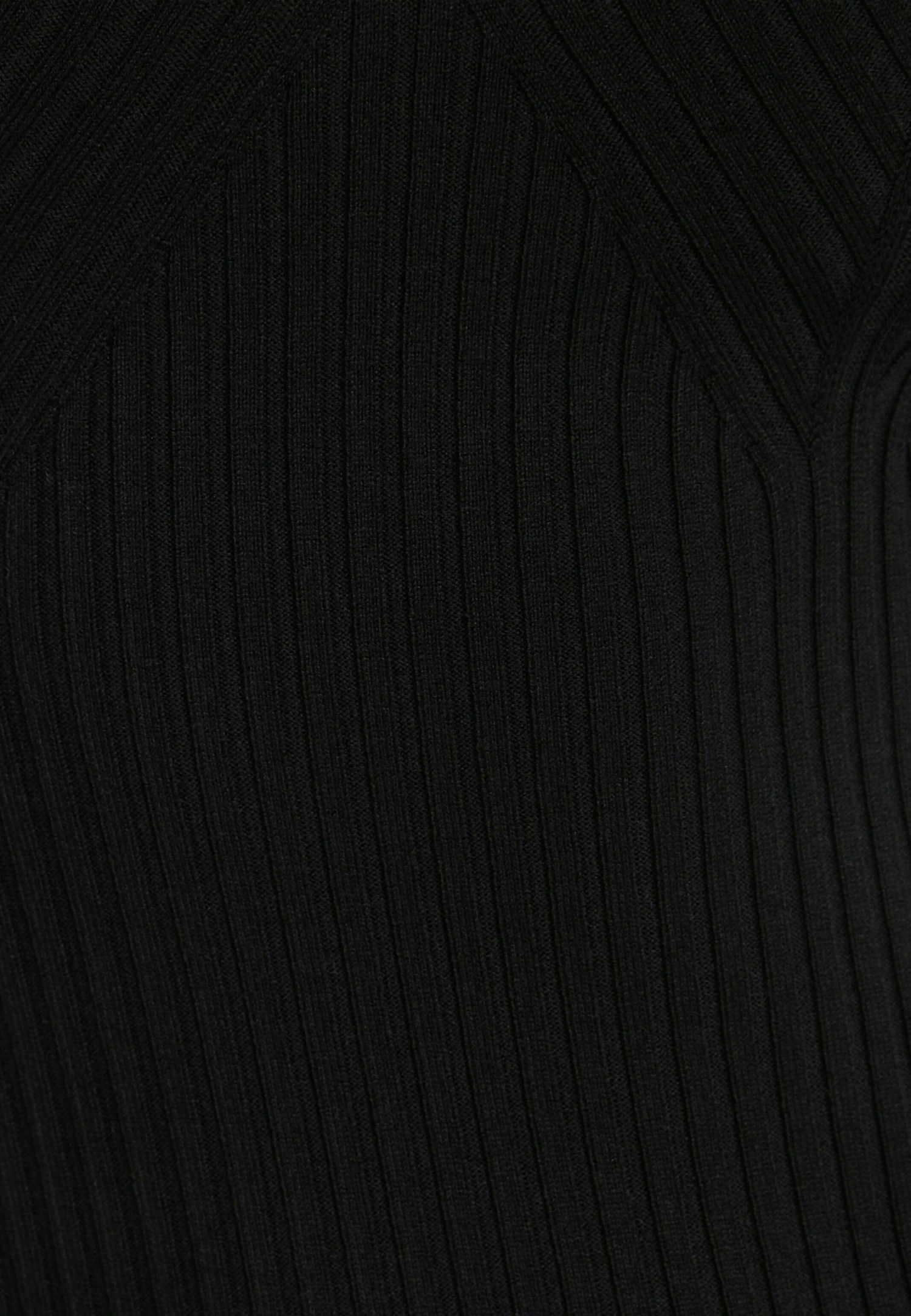 BERSHKA Long Sleeve- Gebreide Jurk - Black 6 BERSHKA Long Sleeve- Gebreide Jurk - Black - Afbeelding 6