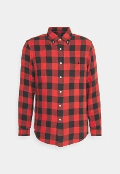 Polo Ralph Lauren Long Sleeve Sport - Overhemd - Red/Black -dress shop 4290368d2f754758ab3817e770a08797