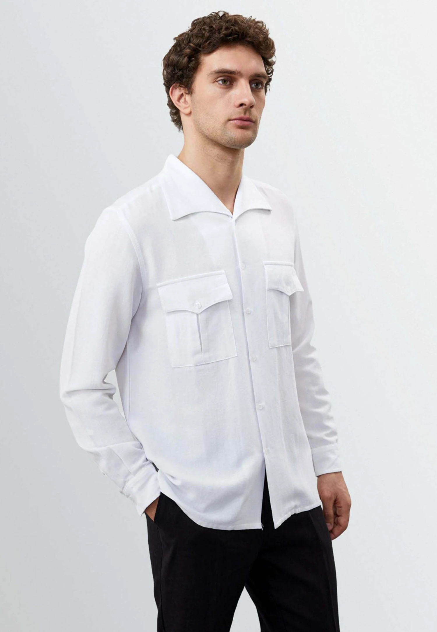 Antioch Long Sleeve - Overhemd - Ecru 6 Antioch Long Sleeve - Overhemd - Ecru - Afbeelding 6