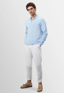Antioch Long Sleeve - Poloshirt - Baby Blue -dress shop 4a405c1567194462826a3135b4e13fd5