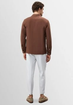 Antioch Long Sleeve - Overhemd - Brown -dress shop 4c4d5fe750e84fa5a62b607ea583e217