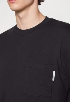 Marc O'Polo DENIM Long Sleeve Chest Pocket Relaxed Fit - Longsleeve - Black -dress shop 4cace5eb570b41e7a679b40f2b18bfbe