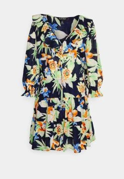 Lauren Ralph Lauren Ceporah Long Sleeve Day Dress - Jurk - Navy Multi 10 Lauren Ralph Lauren Ceporah Long Sleeve Day Dress - Jurk - Navy Multi -dress shop 4d659fb9f02949f3a342dc7d225276fd