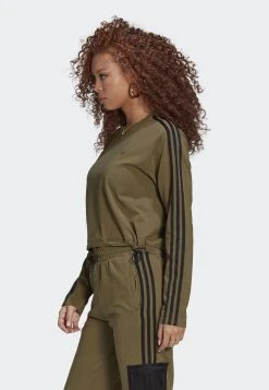 Adidas Originals Long Sleeve- Longsleeve - Green -dress shop 5165b089ea7441af86b5d3bdfbe32899