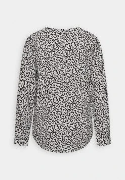 ESPRIT Print Long Sleeve- Blouse - White -dress shop 5808b63ac6e74c5eb5f6d90f2df14afa