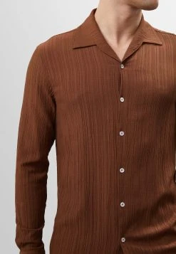 Antioch Long Sleeve - Overhemd - Brown -dress shop 59d82d5127b747e9bc7ff5960c8865f2