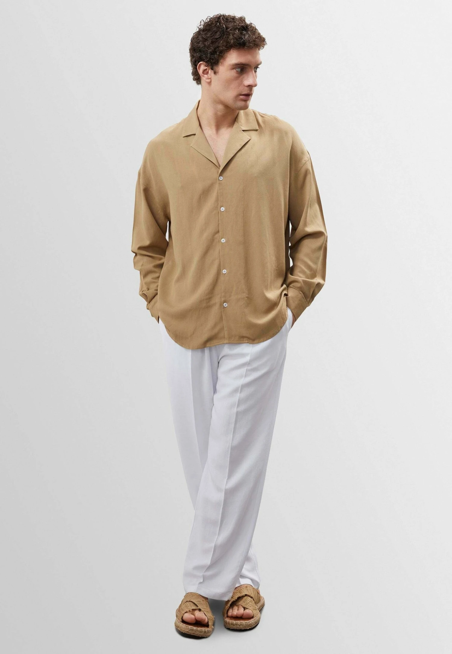 Antioch Long Sleeve - Overhemd - Camel 2 Antioch Long Sleeve - Overhemd - Camel - Afbeelding 2