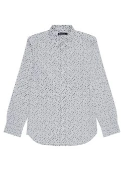 French Connection Long Sleeve- Overhemd - White Black Flower -dress shop 6336f8cfc606404aaabe091cc039fa07