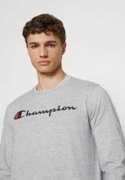 Champion Classic Crewneck Long Sleeve Large Logo - Longsleeve - Grey Melange 9 Champion Classic Crewneck Long Sleeve Large Logo - Longsleeve - Grey Melange -dress shop 6388998c7813465193b5427eab876bfb