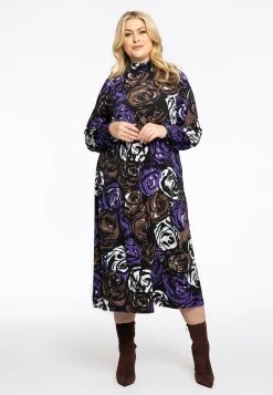 YOEK (Long Sleeve) Floral Print - Jerseyjurk - Multicolored