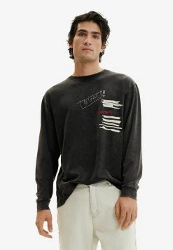 Desigual Long-Sleeve Oversize - Longsleeve - Black