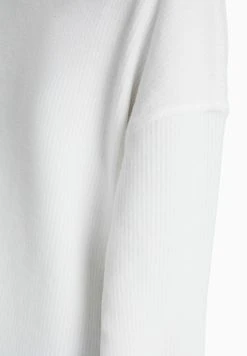 BERSHKA Long Sleeve - Gebreide Jurk - Beige -dress shop 6b54573449004530ac706dc9d3cfdbec