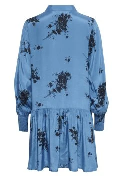 Kaffe Kagilla Long Sleeve - Blousejurk - Regatta Black Flower Print -dress shop 6fabac19563145e6a0408dba74b2c266