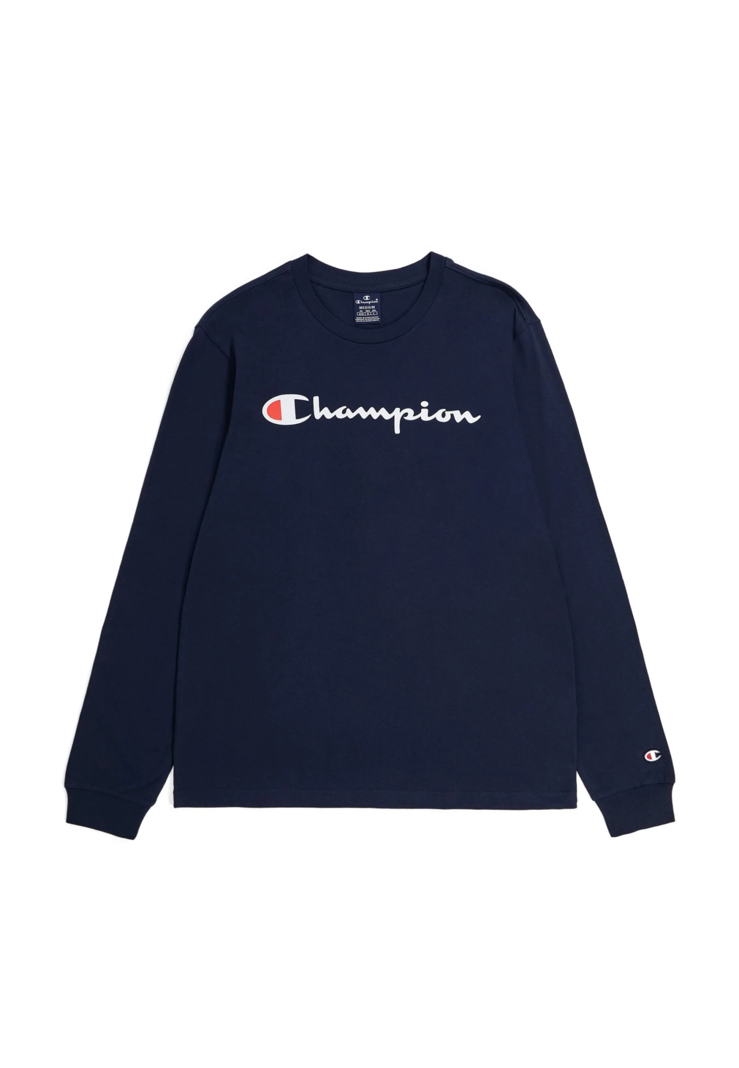 Champion Classic Crewneck Long Sleeve Large Logo America - Longsleeve - Dark Blue 4 Champion Classic Crewneck Long Sleeve Large Logo America - Longsleeve - Dark Blue - Afbeelding 4