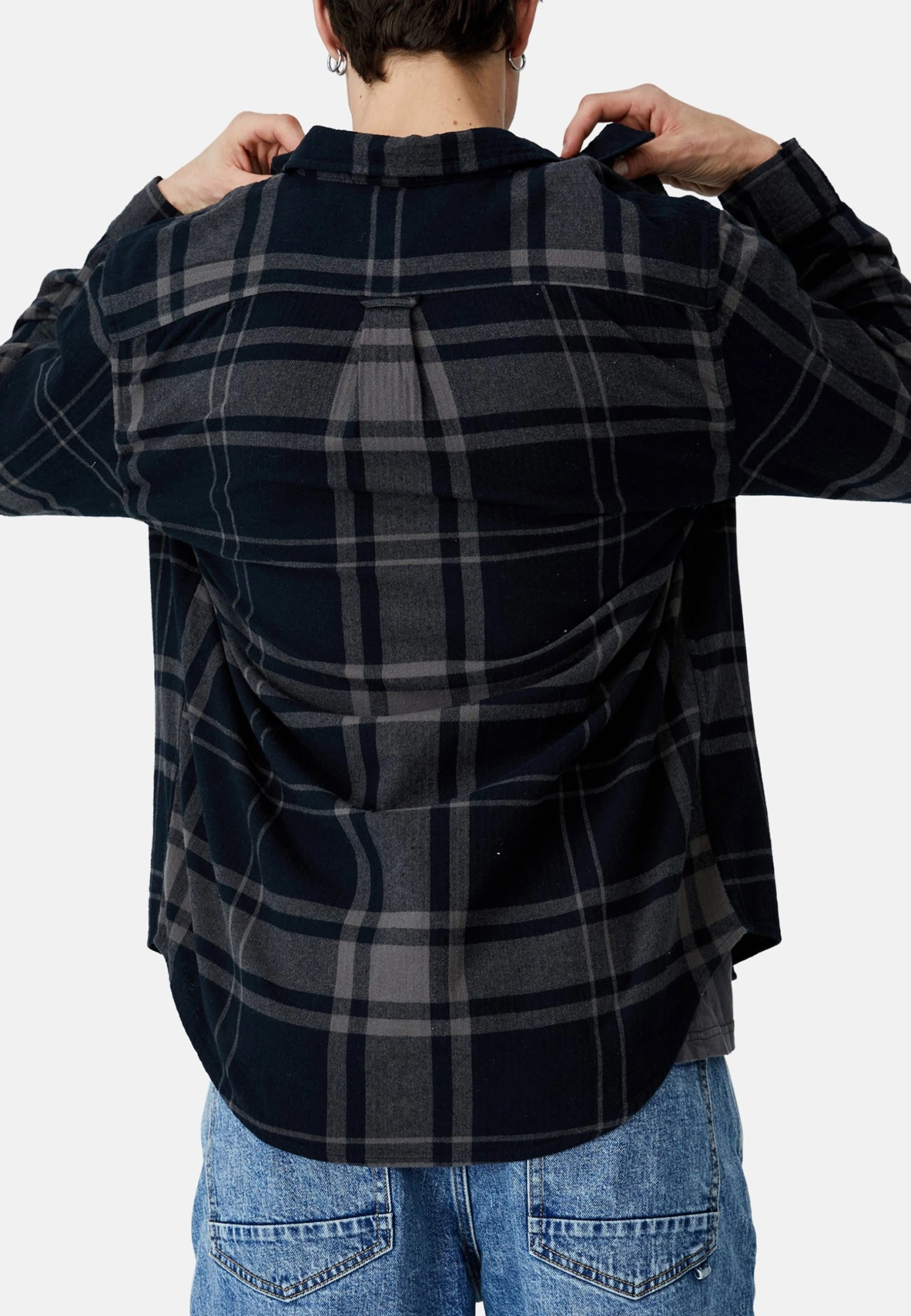 COTTON ON Camden Long Sleeve- Overhemd - Black 3 COTTON ON Camden Long Sleeve- Overhemd - Black - Afbeelding 3