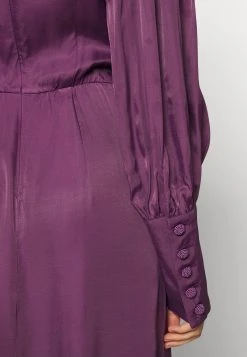 Farm Rio Cut Out Long Sleeve Dress - Cocktailjurk - Burgundy -dress shop 8211aac862da4ec2bdbe6d421025d710