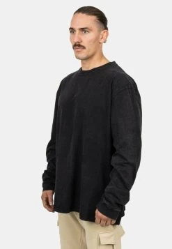 Blackskies Oversized Long Sleeve Unisex - Longsleeve - Black Vintage -dress shop 82988b18ecb341cf8119a0297dc5d1ba