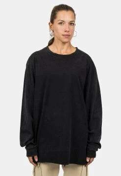 Blackskies Oversized Long Sleeve Unisex - Longsleeve - Black Vintage -dress shop 82c9350597364ec1ae40253df3193239