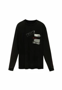 Desigual Long-Sleeve Oversize - Longsleeve - Black -dress shop 83aab5786d5f4798b37a124707689223