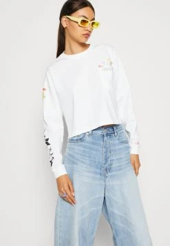 Converse Floral Long Sleeve Crew - Longsleeve - White 9 Converse Floral Long Sleeve Crew - Longsleeve - White -dress shop 856de0cb2e1148a8a2811322a8124be7