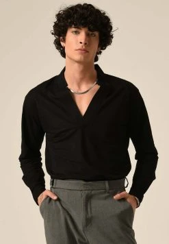 Antioch V-Neck Long Sleeve - Longsleeve - Black 6 Antioch V-Neck Long Sleeve - Longsleeve - Black -dress shop 8681847a619a4498bbc5129b64bd1b97